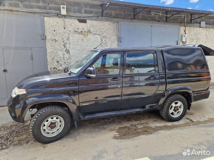 УАЗ Pickup 2.7 МТ, 2015, 185 000 км