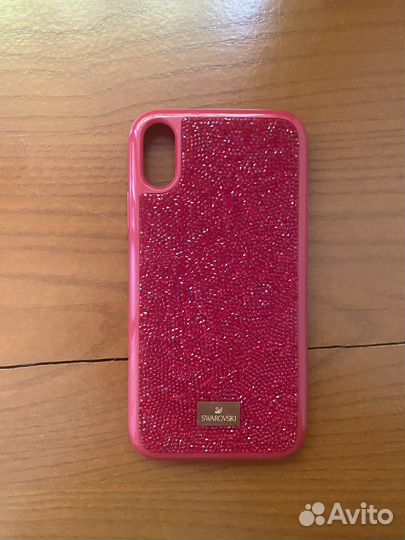 Чехол на iPhone X Swarovski
