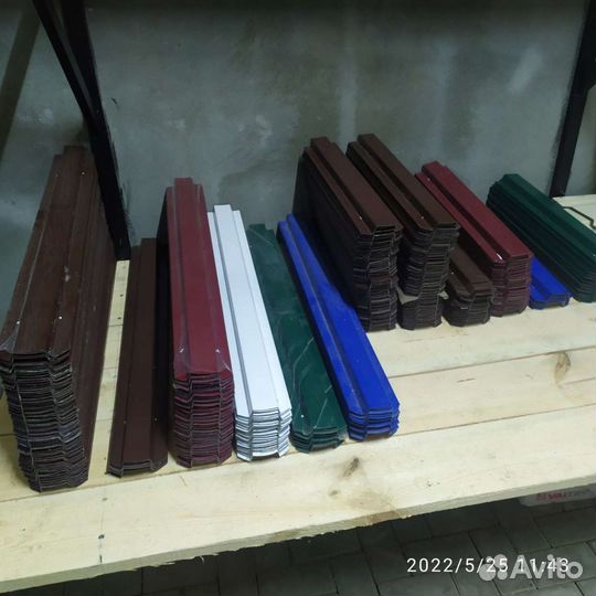 Металлоштакетник(некондиция.разнотон) для забора