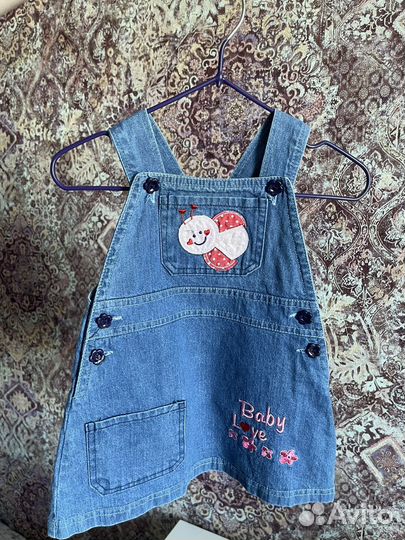 Детские вещи на девочку пакетом 56,62,68