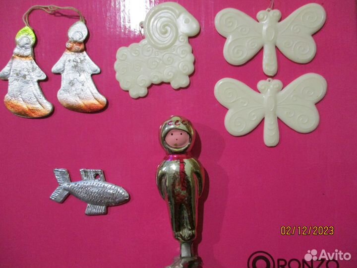 Ёлочные игрушки из СССР