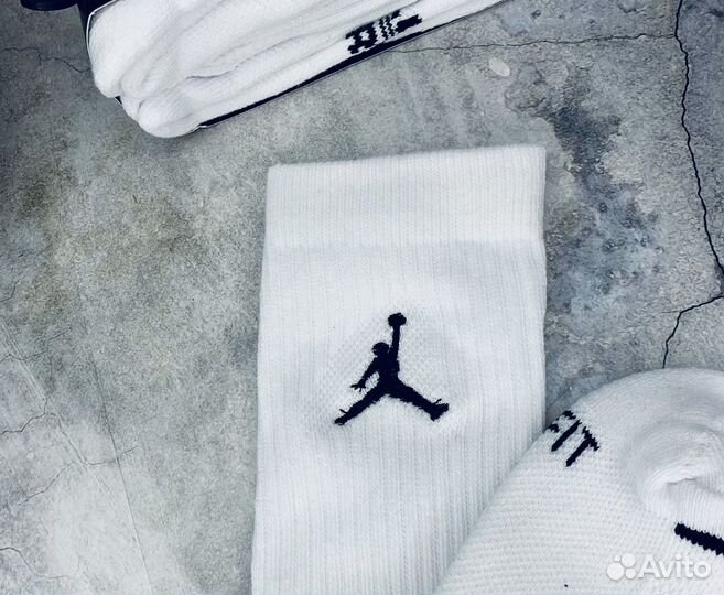 Носки оригинал Nike Jordan белые