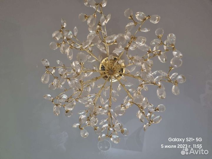 Люстра хрустальная