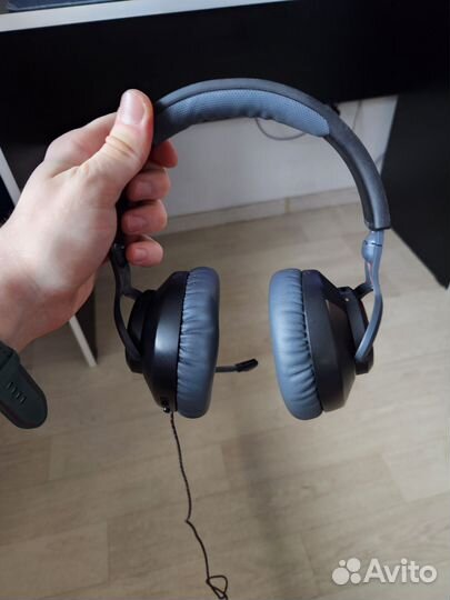 Проводные наушники JBL quantum 100 черный