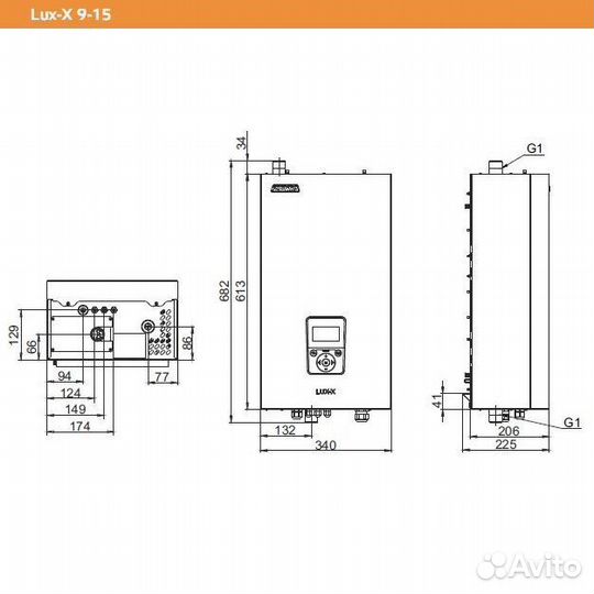 Электрокотел Zota LUX-X 15