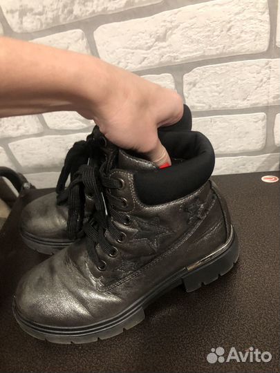 Ботинки zara 32 пакетом