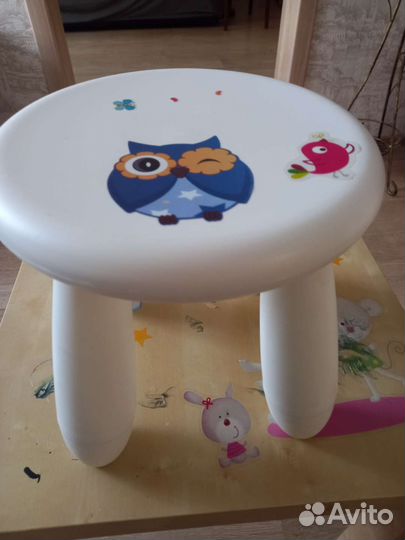 Столик детский Икея со стульями