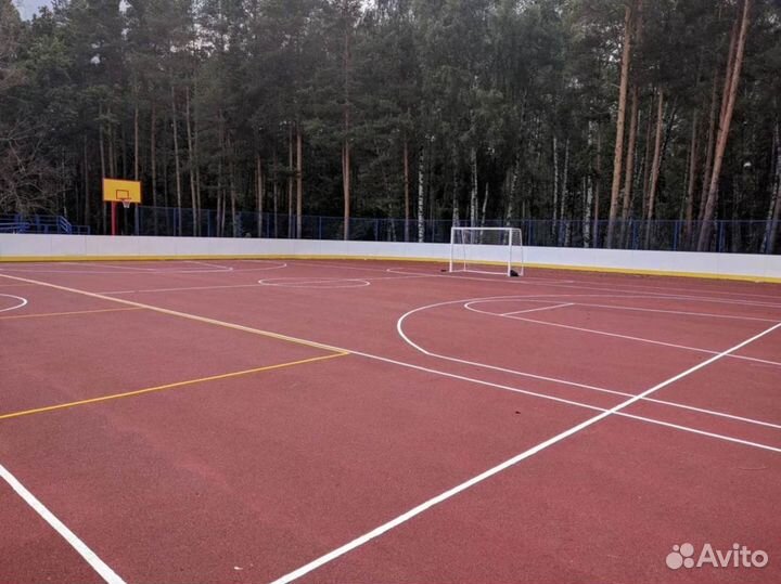 Резиновое покрытие бесшовное