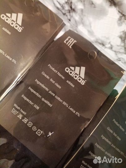 Носки adidas высокие