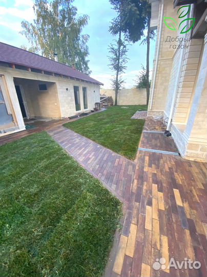 Рулонный газон