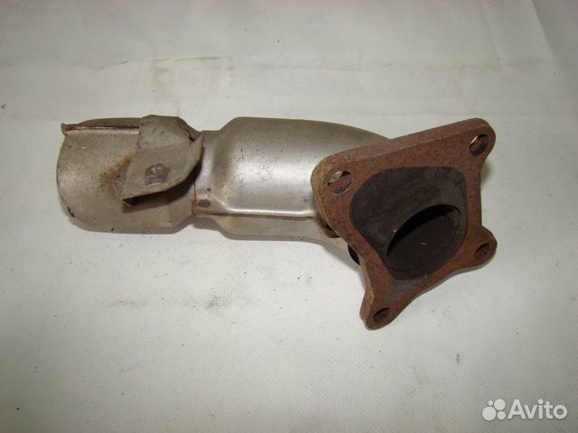 Фланец приёмной трубы глушителя BH5-1999г. (двс и