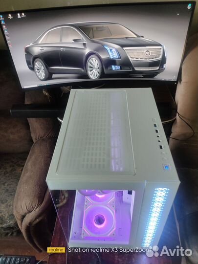 Игровой пк с монитором