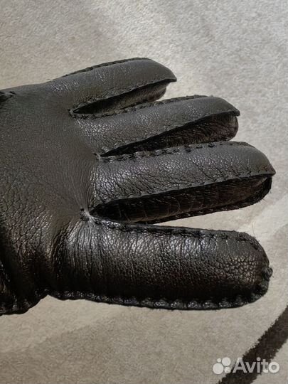 Перчатки из оленей кожи