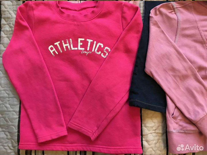 Вещи на девочку. Пакетом. 7-8 лет