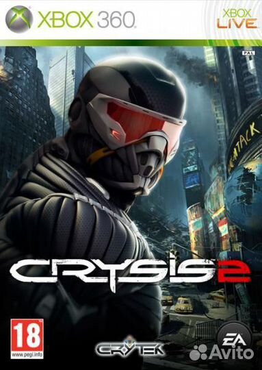 Crysis 2 Xbox 360 рус. б\у
