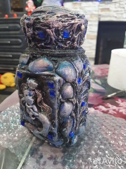 Кофейные баночки декорированые