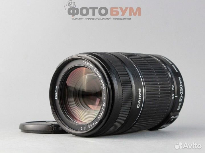 Объектив Canon EF-S 55-250mm f4-5,6 IS ll