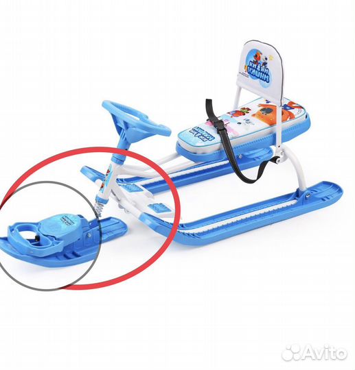 Снегокат Nika. Новый. (Ника Ми-ми-мишки)