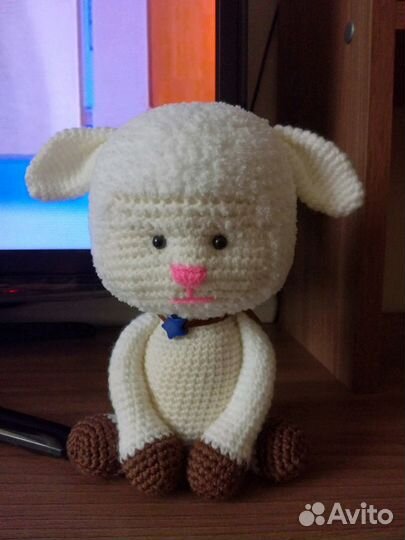 Барашек, свинка 14см