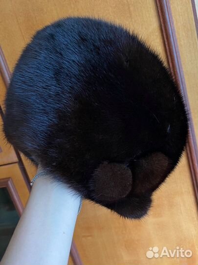Шапка норковая женская