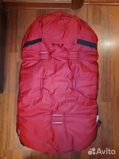 Конверт в коляску меховой