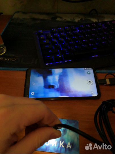 Жёсткий эндоскоп 7 мм, 2 м кабель, Type C