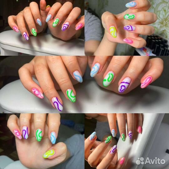 Маникюр, наращивание