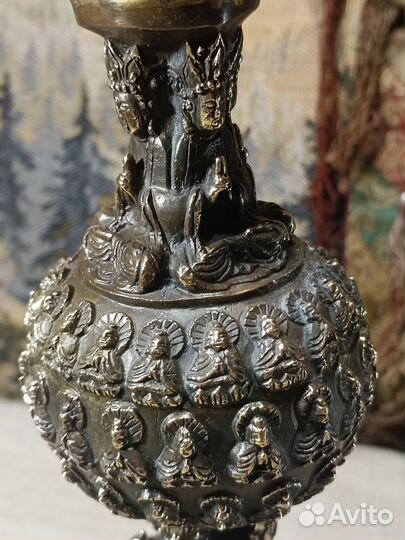 Погода 1.000 Будд латунь