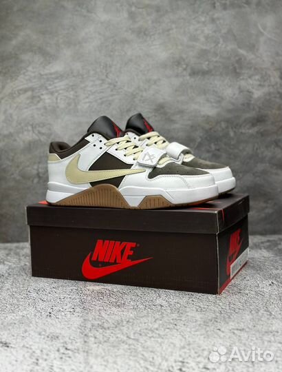 Кроссовки nike air jordan 1 travis scott cut the c