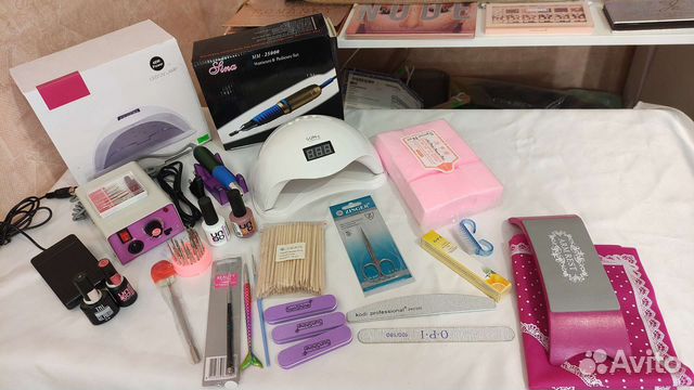 Набор для маникюра новое + б/у