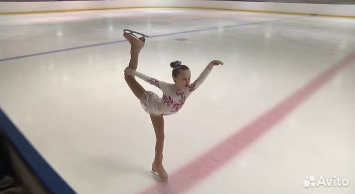 Платье для выступлений фигурное катание, 5-7 лет