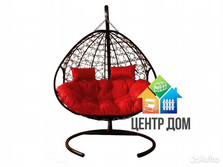 Подвесное кресло для двоих