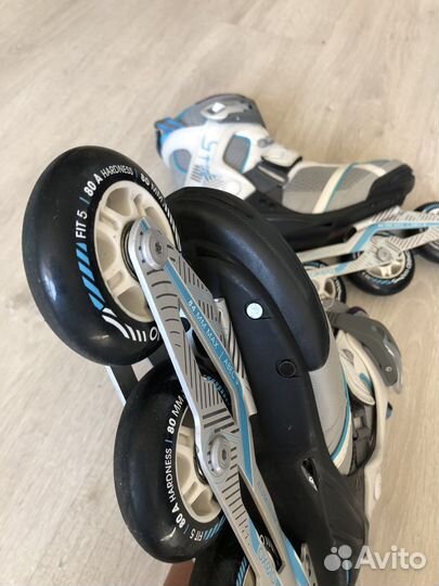 Роликовые коньки Decathlon Oxelo Fit 5 размер 37