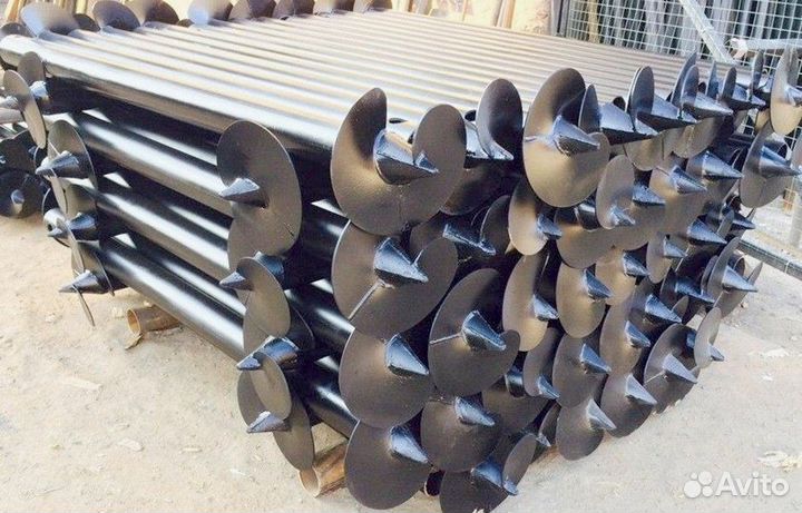 Винтовые сваи под ключ. Свайно винтовой фундамент