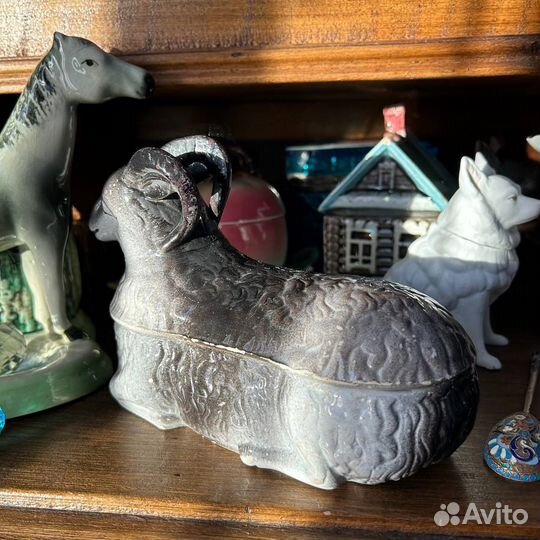 Баран масленка шкатулка Кузнецов Империя