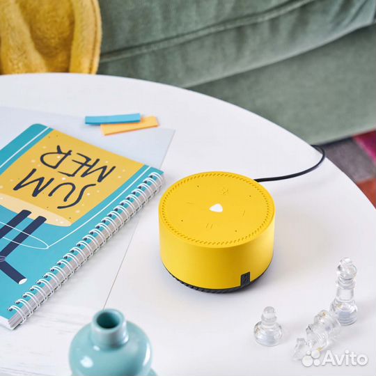 Умная колонка Яндекс.Станция Лайт, Лимон