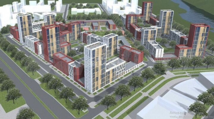 2-к. квартира, 41,6 м², 22/26 эт.