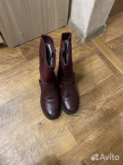 Сапоги зимние на девочку 35