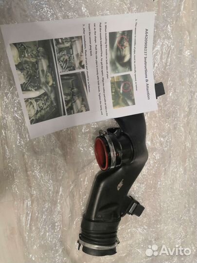 Расходомер воздуха OM642 чайка mercedes