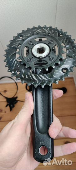 Система (шатуны, каретка, манетка, переключатель)