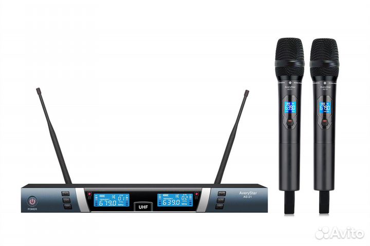 Радиосистема AveryStar AS-21 ручные микрофоны
