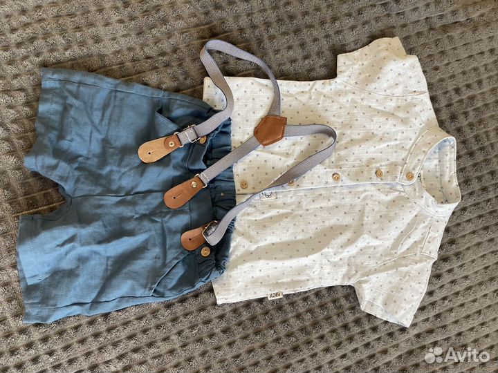 Костюм рубашка и брюки