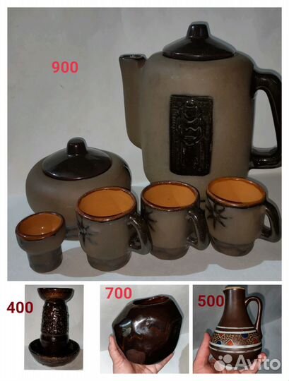 Посуда керамика глина разные цены