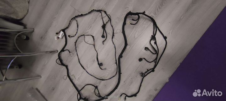 Проводка крышки багажника веста седан