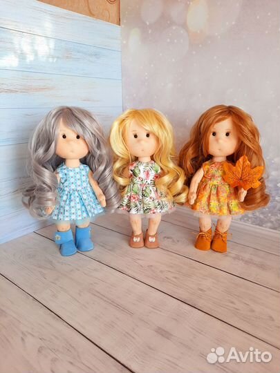 Игровая текстильная кукла