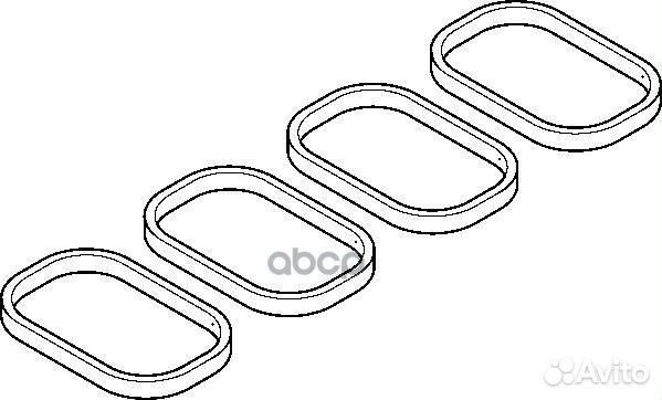 Комплект профильных прокладок N20 008430 Elring