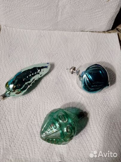 Елочные игрушки СССР