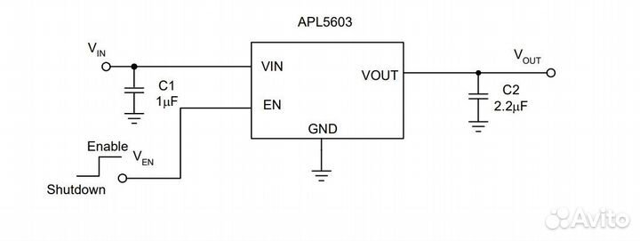 Микросхема APL5603-33BI-TRL