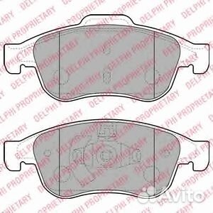 Колодки тормозные дисковые перед LP2152