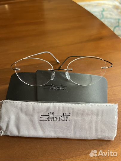 Детские очки, оправа Silhouette, титановые